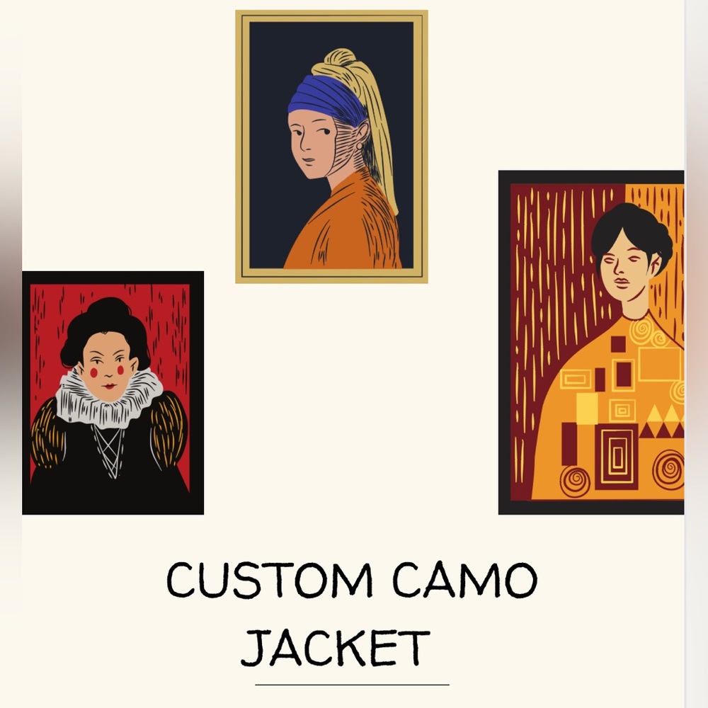 Custom Vintage Army Camouflage